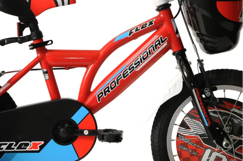 Professional Flex 16 inch Wheel Kids Bike Red-2